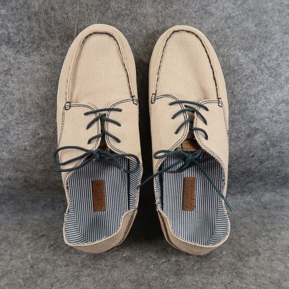 OluKai Shoes Womens 7 Chukka Slip On Loafer Heleuma Canvas Casual Lifestyle Surf - Picture 5 of 15